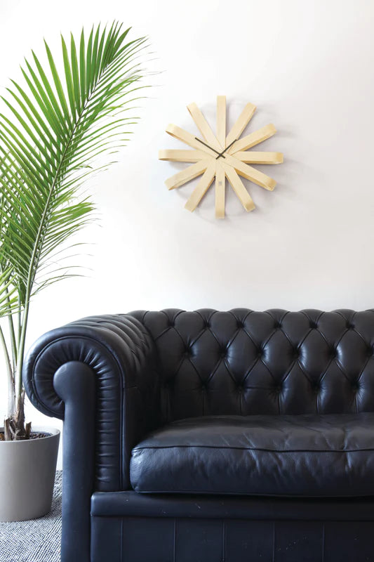 Umbra Ribbonwood Wall Clock image 1