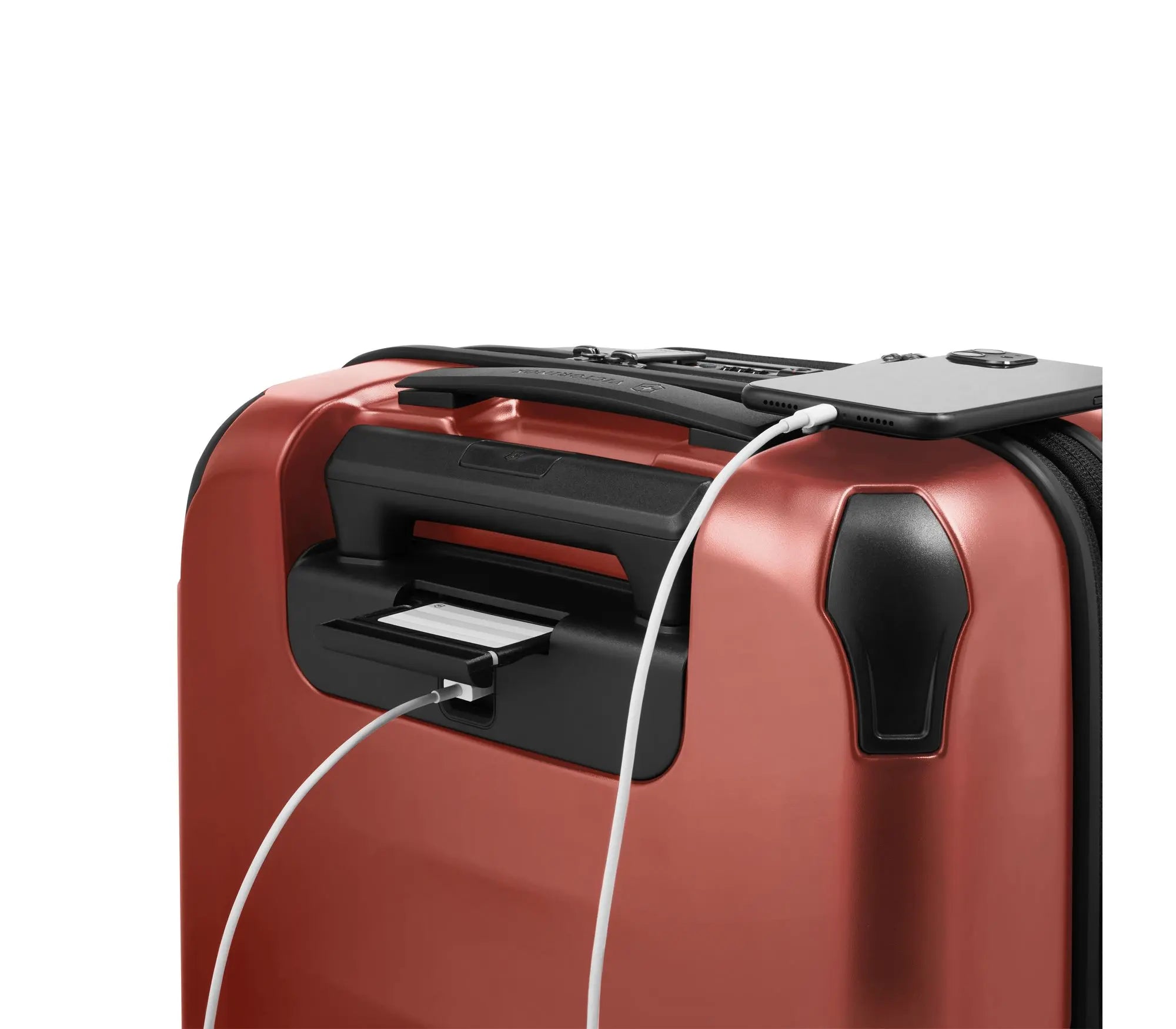 Victorinox Spectra 3.0 Frequent Flyer Carry-On Polycarbonate 4 wheel dual caster Red - 44L image 3