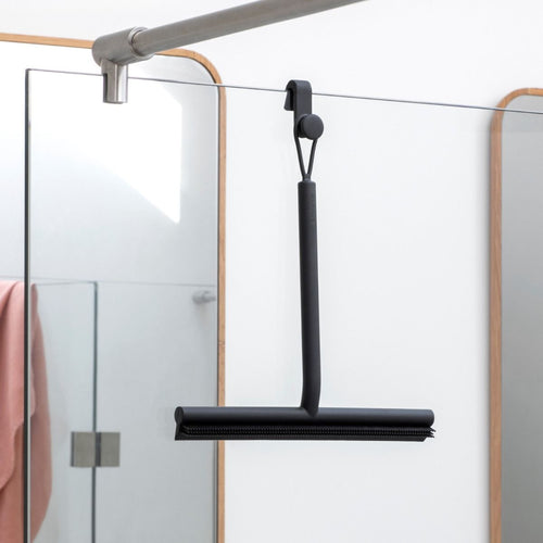 Brabantia Shower Squeegee ReNew, with door hook - Dark Grey image 1