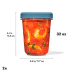 OXO Twist & Stack Container, 2 Pack / 946 ml image 1
