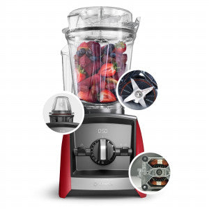 Vitamix ASCENT� Series A2500i High-Performance Blender - Red image 1
