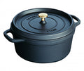 Staub Round Cocotte - 28cm Black image 0