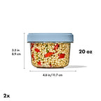 OXO Twist & Stack Container, 2 Pack / 592 ml image 1