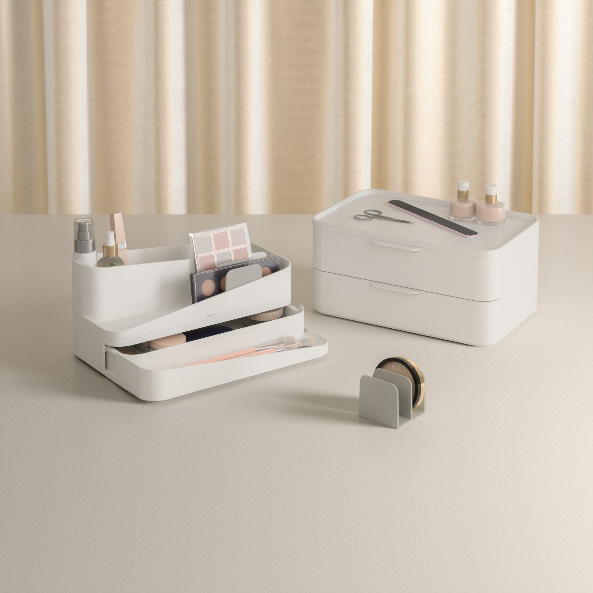 Umbra Glam Organiser - Large - White/Grey image 4