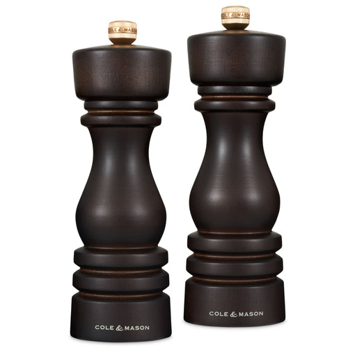 Cole & Mason London Mills Chocolate Wood Gift Set - 18cm image 0