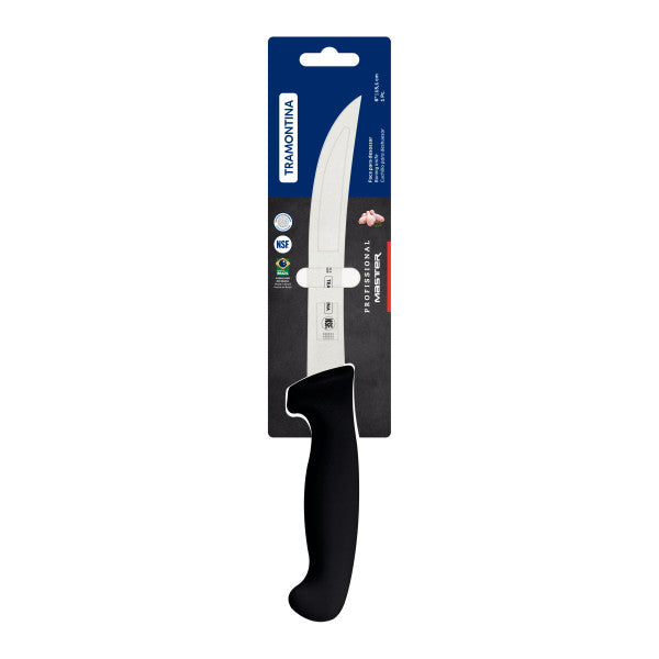 Tramontina Professional Master Black Boning Knife Curved 6", 15cm image 1