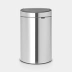 Brabantia Touch Bin New 40 Litre - Matt Steel Fingerprint Proof image 0