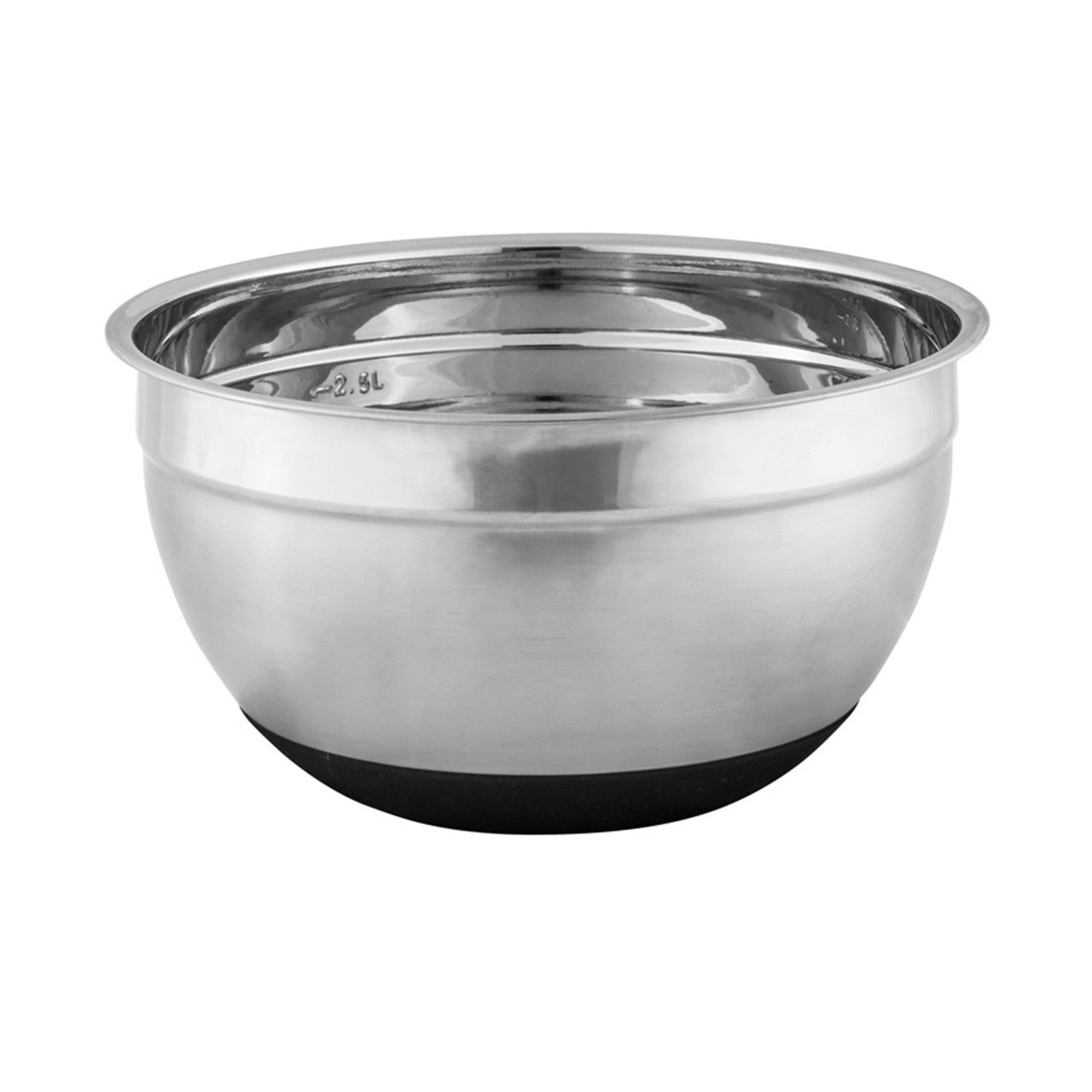 Avanti Anti-Slip Mixing Bowl - 22cm - Stainless Steel / Silicone image 0