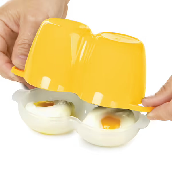 Progressive Prep Solutions Microwave Poach Perfect 2 Egg Cooker image 1