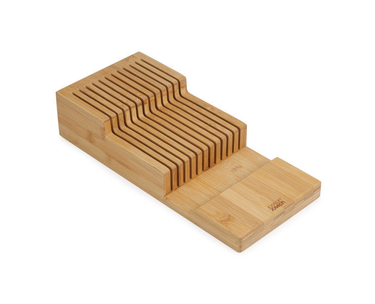 Drawerstore Bamboo 2-Tier Knife Organiser image 0