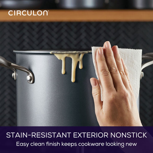 Circulon ScratchDefense A1 Nonstick Induction Covered Stockpot 24cm/7.6L image 5