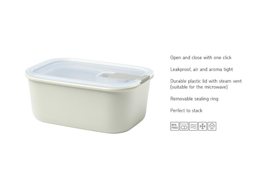 Easyclip Storage 700ml Nordic White image 2