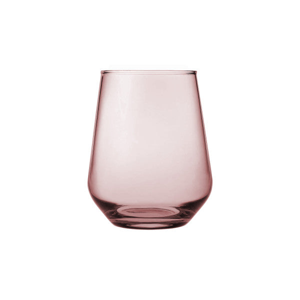 Pasabahce Allegra Old Fashioned 425ml Pink�- Set 6 Clearance image 0