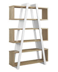 Criterion Banksia A Frame Bookcase - Oak And White image 0