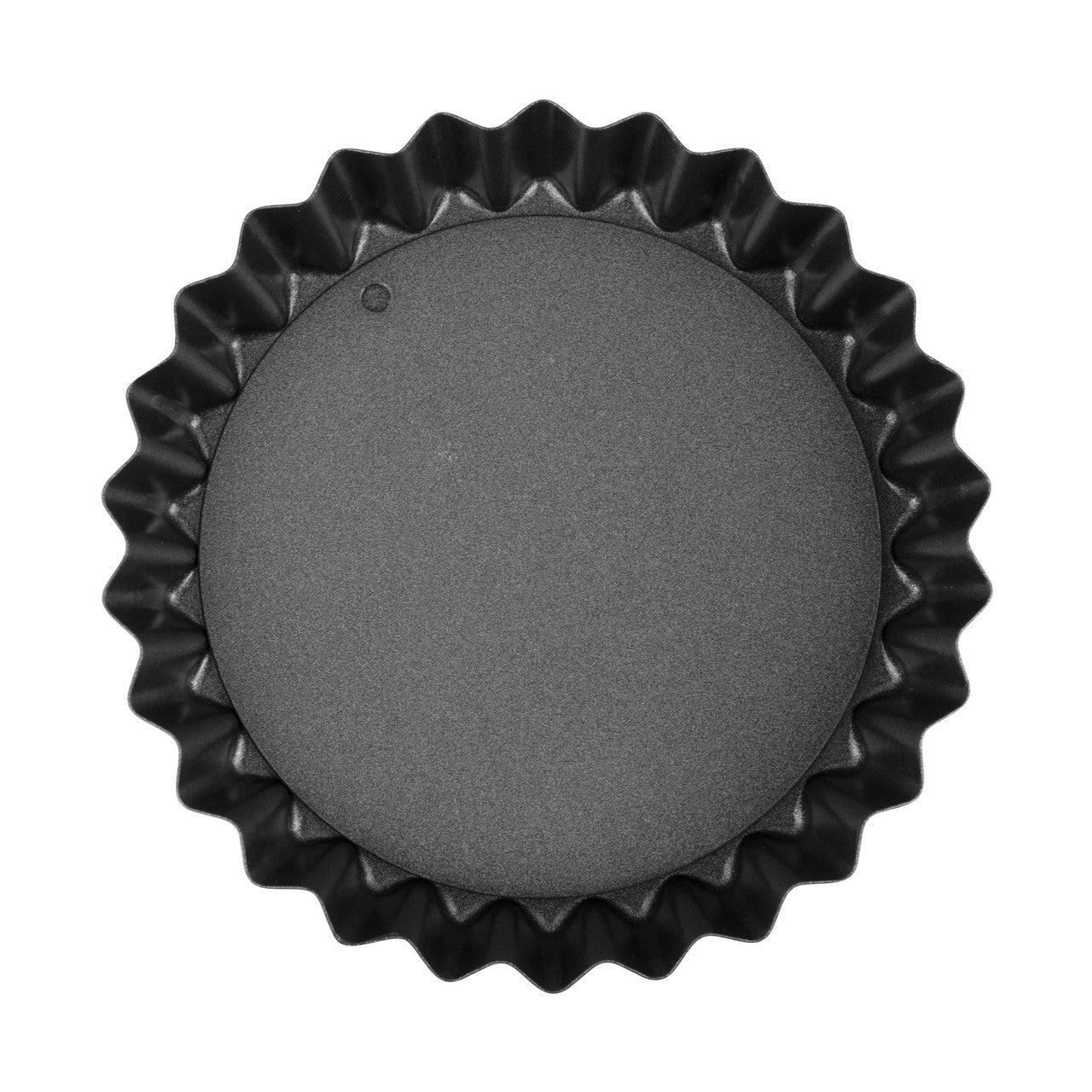 Bakemaster Loose Base Quiche Pan 10 x 2cm - Non-stick image 1