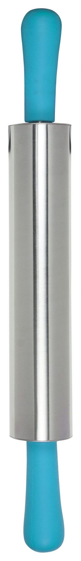 Taylors Silicone & S/Steel Rolling Pin Blue - Lesr44Be image 0