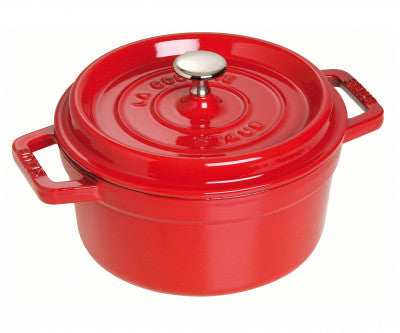 Staub Round Cocotte - 28cm Cherry Red image 0