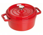 Staub Round Cocotte - 28cm Cherry Red image 0