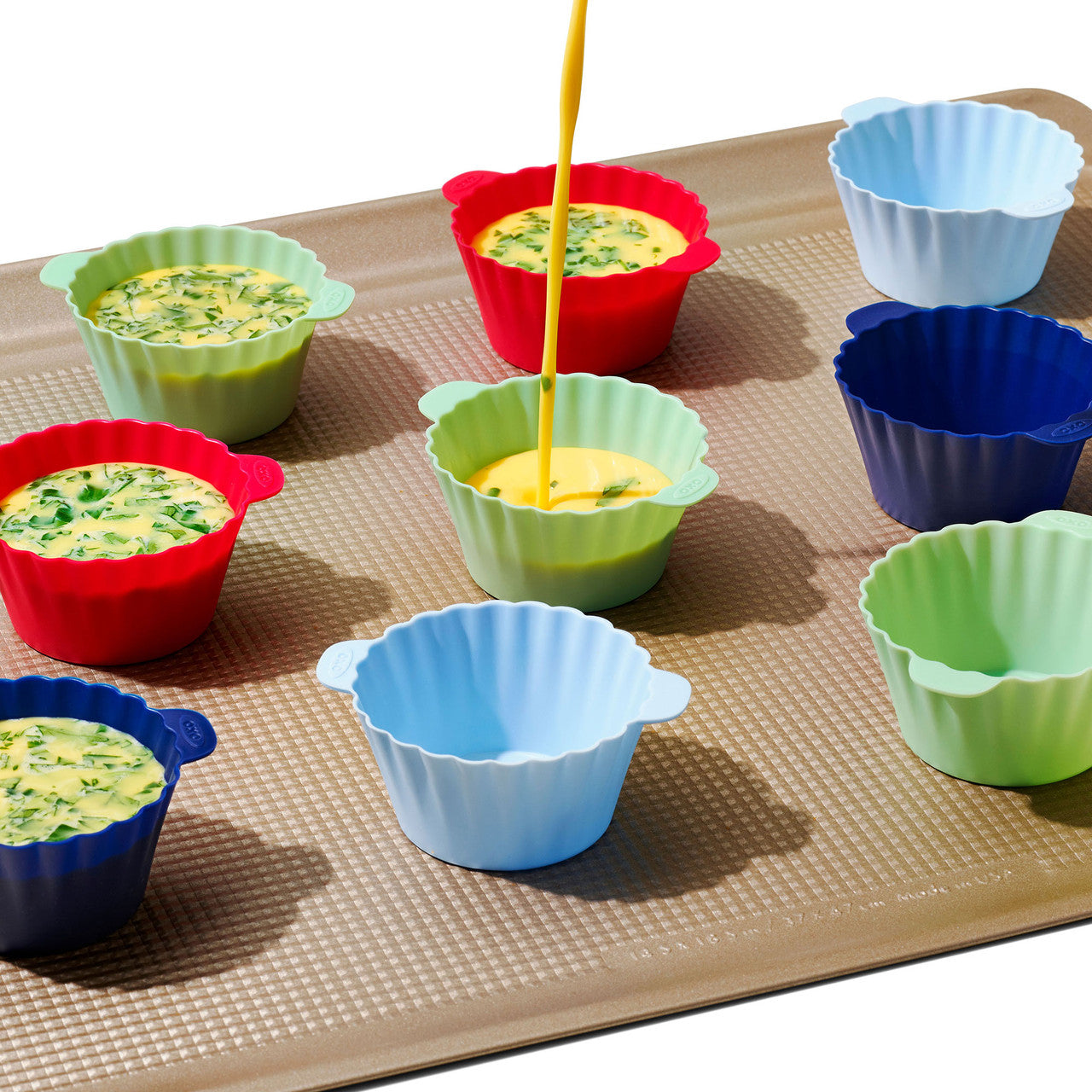 Oxo Silicone Backing Cups - 12 Pack Assorted image 3