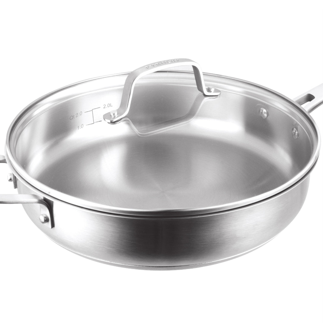 Pyrolux RADIUS 85 Sauté Pan with Helper Handle 28cm/3L