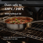 Pyrolux RADIUS 85 Sauté Pan with Helper Handle 28cm/3L