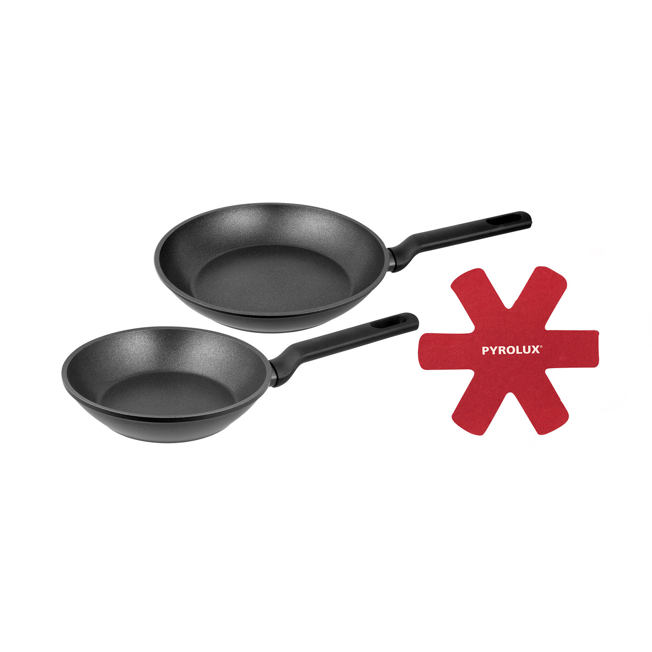 Pyrolux X-TREME 2 Piece Set Fry Pans & Pan Protector 20cm & 26cm