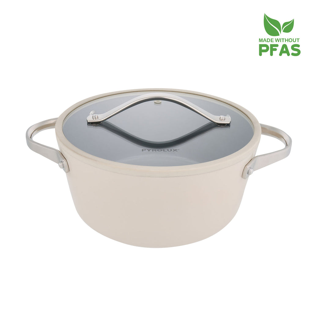 Pyrolux NEXGEN Casserole Ivory 24cm/4.4 L
