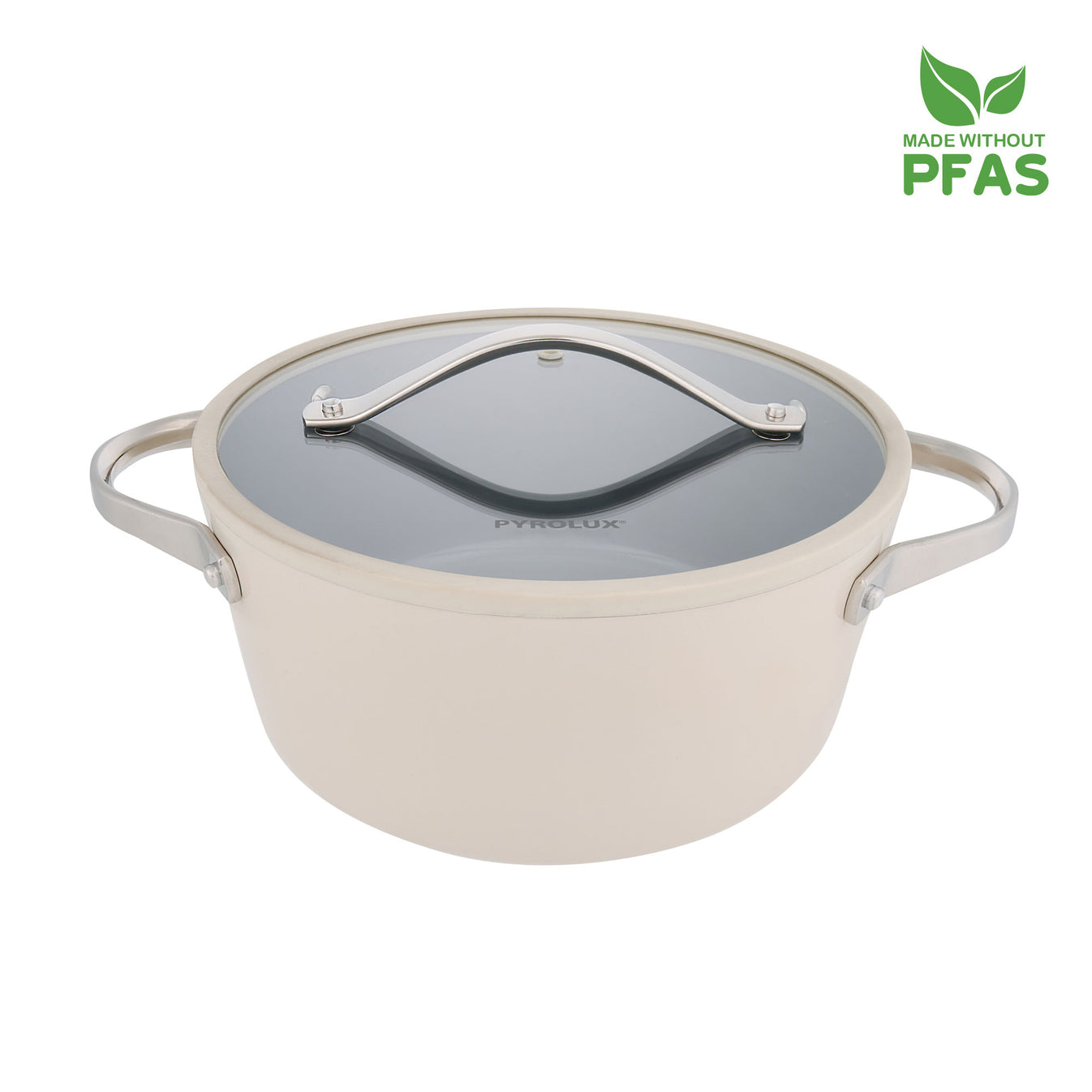 Pyrolux NEXGEN Casserole Ivory 24cm/4.4 L
