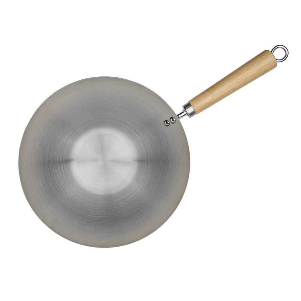 Pyrolux Wok with Wood Handle 30cm
