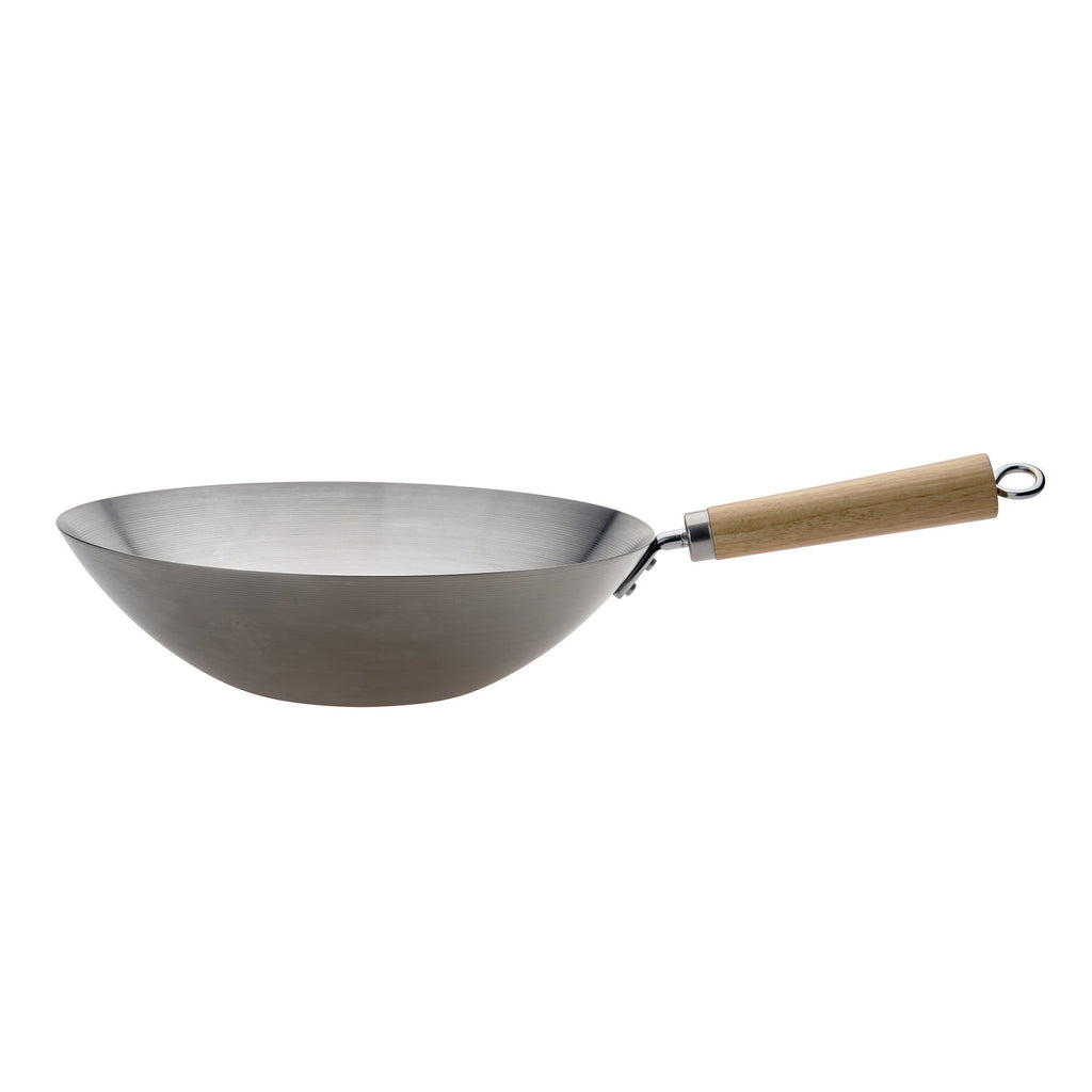 Pyrolux Wok with Wood Handle 30cm
