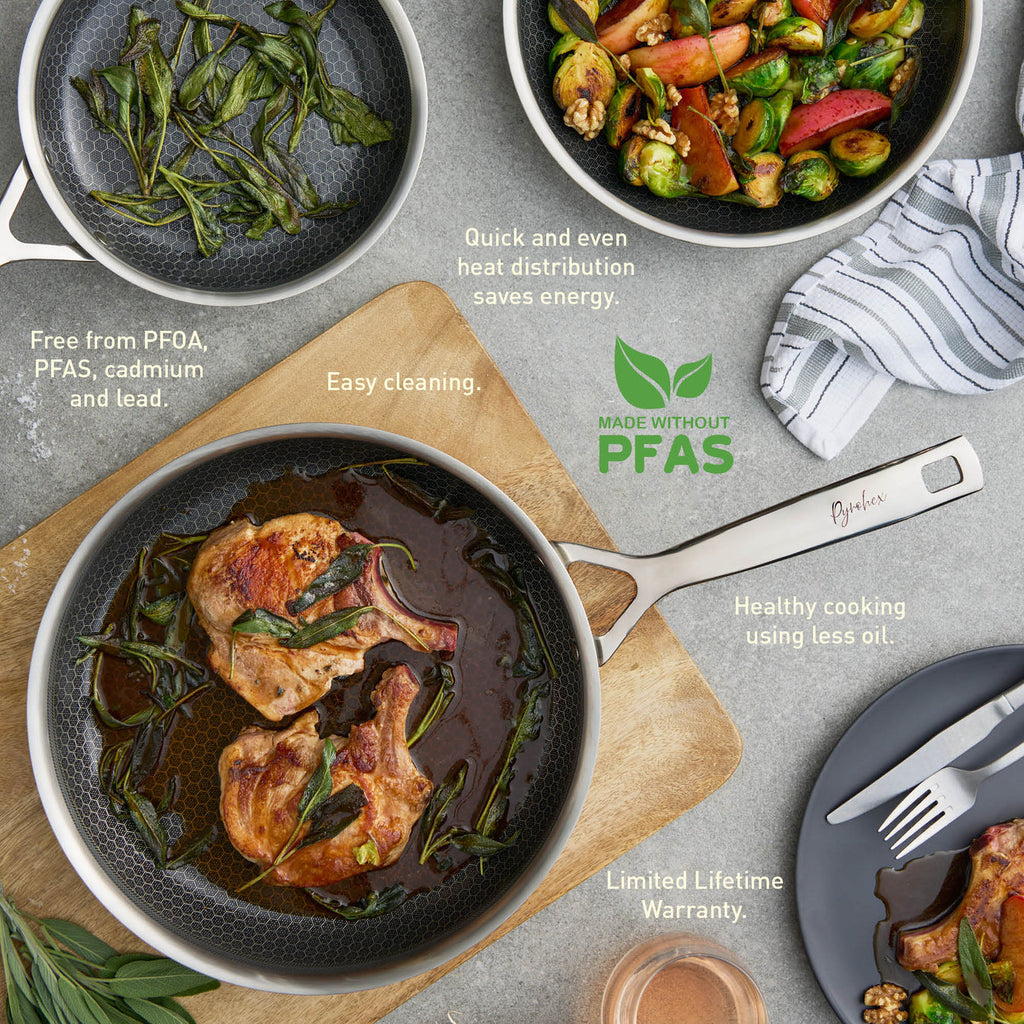 Pyrolux PYROHEX Fry Pan 24cm