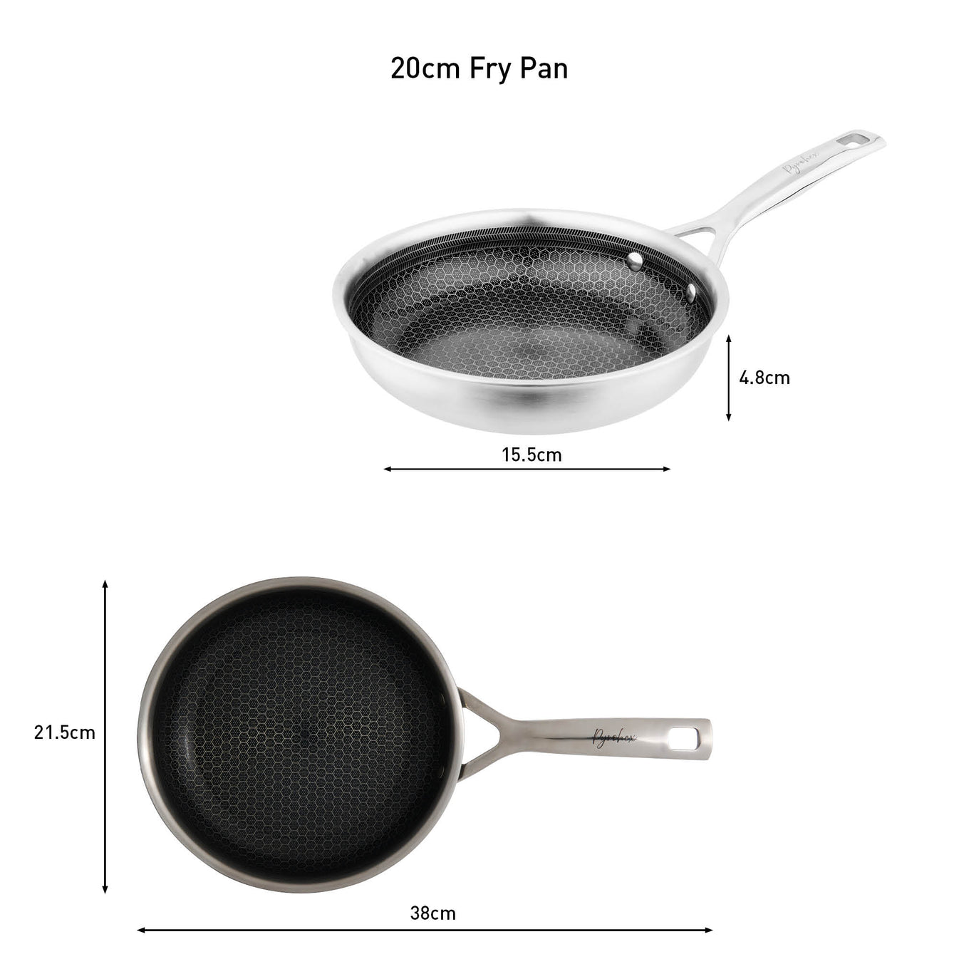Pyrolux PYROHEX Fry Pan 28cm