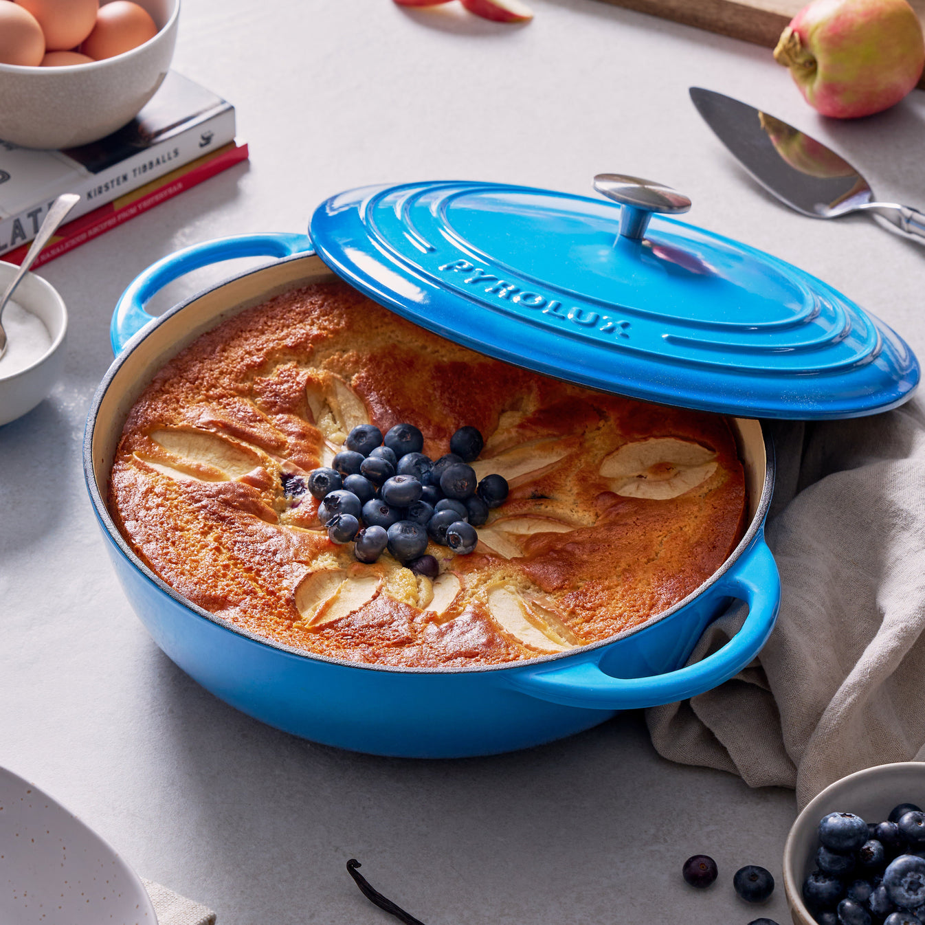 Pyrolux PYROCHEF Round Chef Pan Ocean Blue 30cm/5l