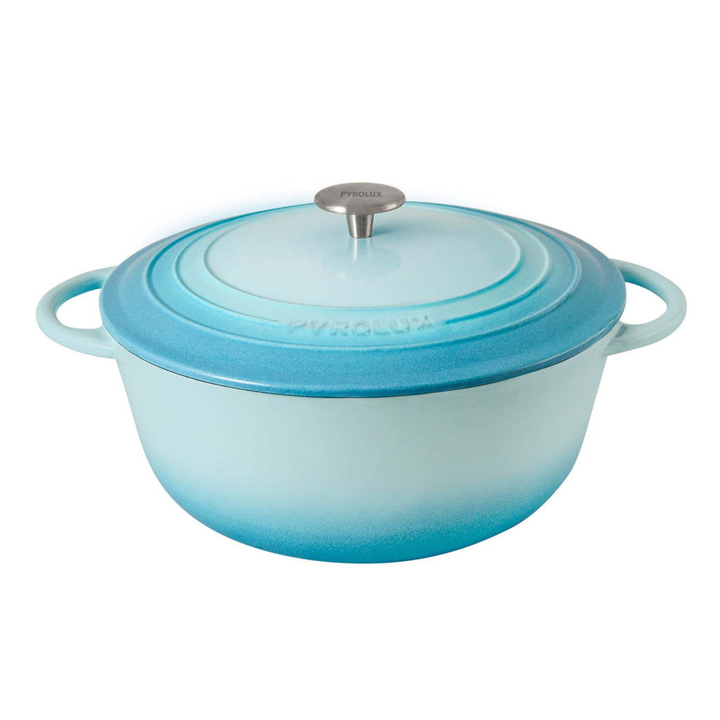 Pyrolux PYROCHEF Round French Oven Duck Egg Blue 26cm/5L
