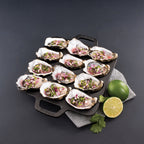 Pyrolux PYROCAST 12 Piece Oyster Tray One size