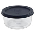 Pyrex Simply Store 2 Cup Round Blue Lid