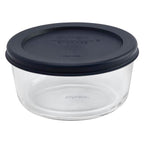 Pyrex Simply Store 2 Cup Round Blue Lid