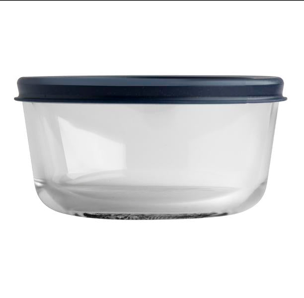 Pyrex Simply Store 2 Cup Round Blue Lid