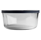 Pyrex Simply Store 4 Cup Round Blue Lid