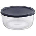 Pyrex Simply Store 7 Cup Round Blue Lid