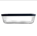 Pyrex Simply Store 6 Cup Rectangle Blue Lid