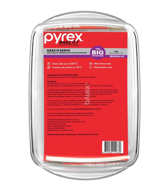 Pyrex Bake N Serve 4.2L Baker