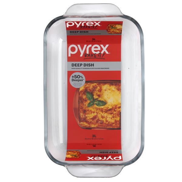 Pyrex Deep Dish 3L - New