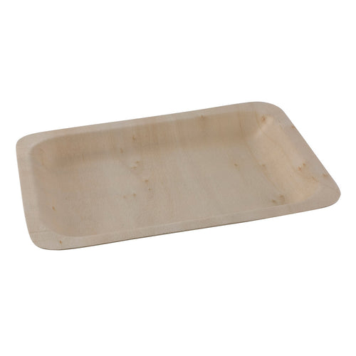 Avanti Rectangular Poplar Plate 19.5 X 14Cm- Set Of 10 image 0
