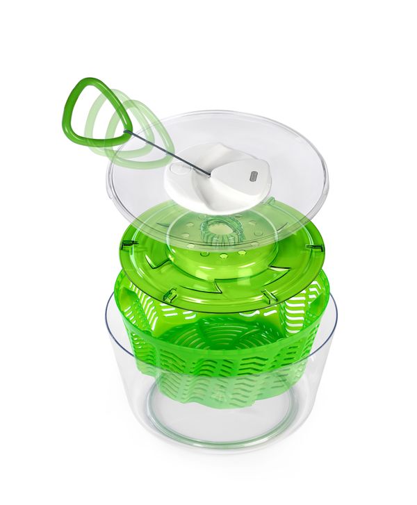 Zyliss Easy Spin 2 Small Salad Spinner Green