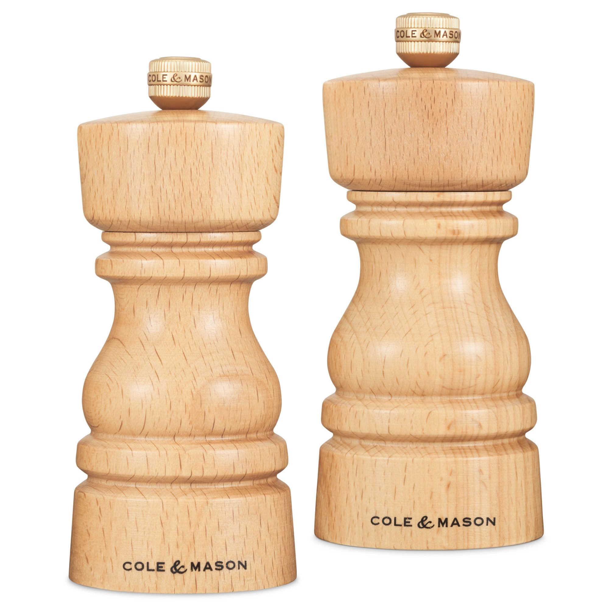 Cole & Mason London Mills Natural Beech Gift Set - 13cm image 0