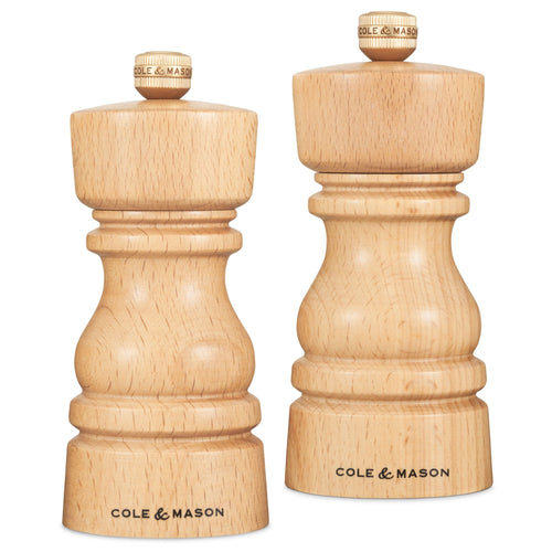Cole & Mason London Mills Natural Beech Gift Set - 13cm image 0