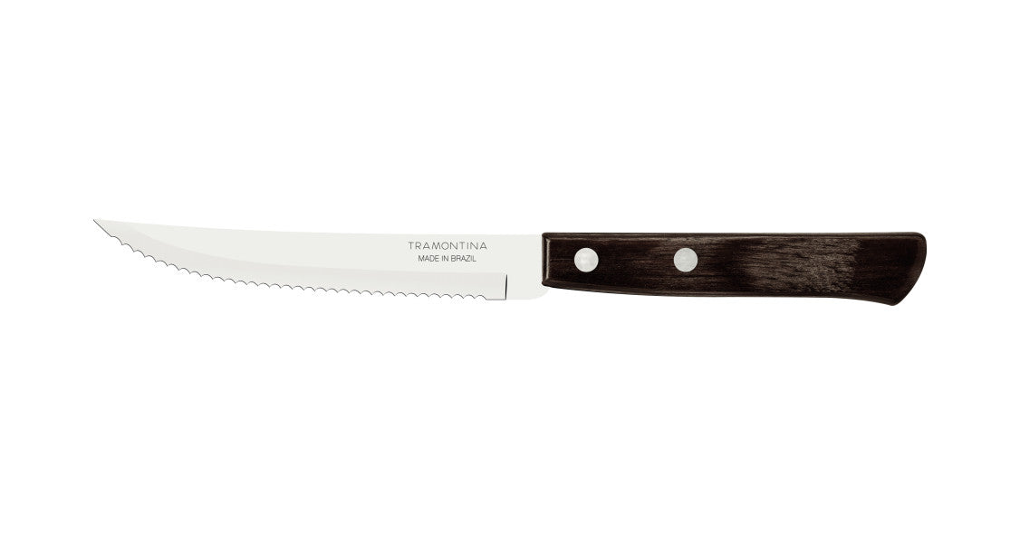 Tramontina Churrasco Steak Knife Traditional 6 Piece Set 11cm image 0