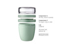 Lunch Pot Ellipse Nordic Sage image 1