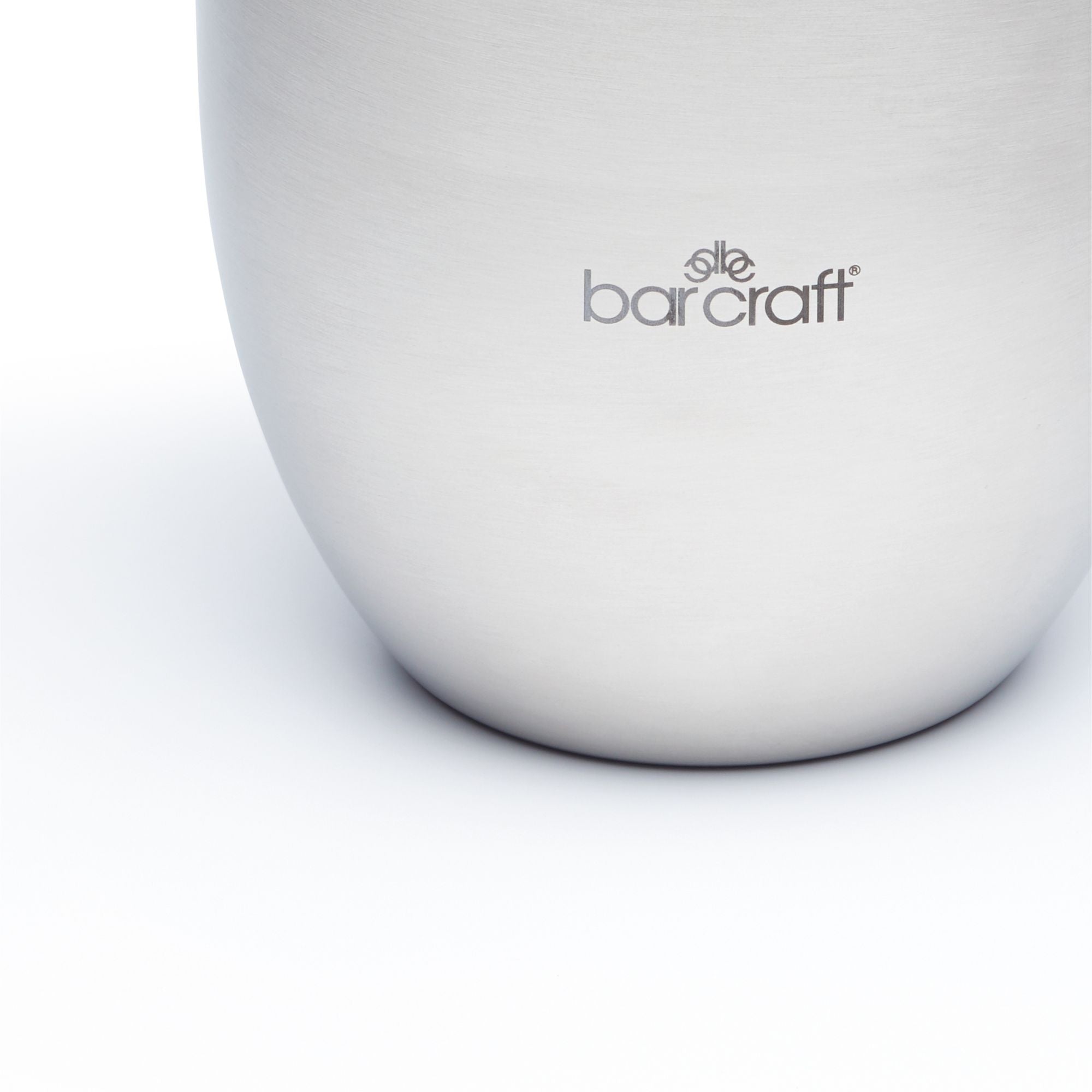 BarCraft Stainless Steel Ice Bucket with Lid and Tongs image 4